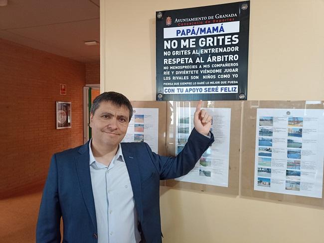 Jorge Iglesias, concejal de Deportes.