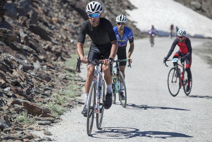 Ciclistas en una edición anterior de la prueba. 