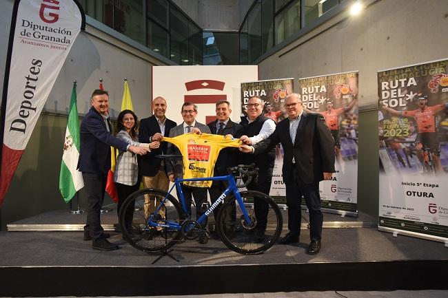 Presentación de la Vuelta Ciclista a Andalucía.