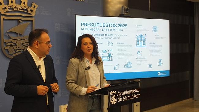 Juan José Ruiz Joya y Beatriz González. 