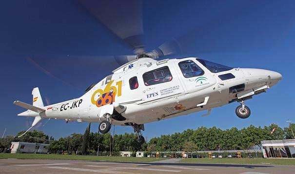 Helicóptero del 061