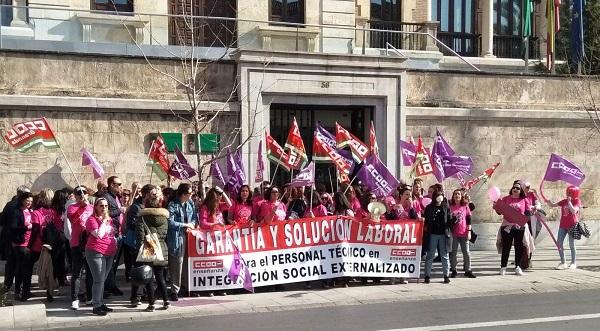 Imagen de archivo de una protesta del colectivo.