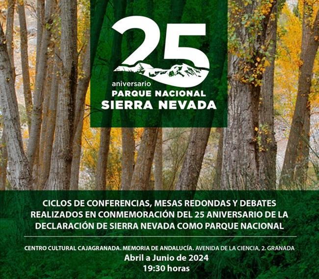 Cartel de las conferencias.