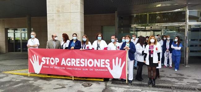 Movilización contra las agresiones.