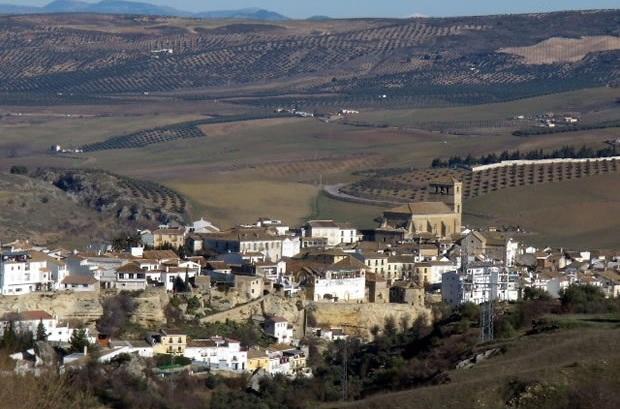 Panorámica de Alhama de Granada.