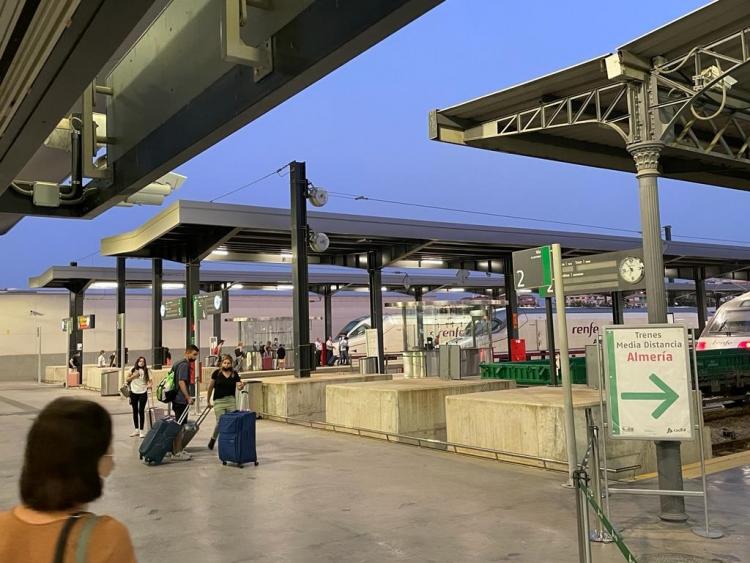 Estación de tren de Granada. 