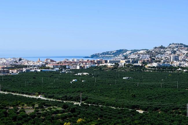 Vista de la Vega del Río Verde.