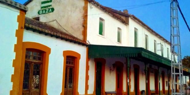 Antigua estación de tren de Baza. 