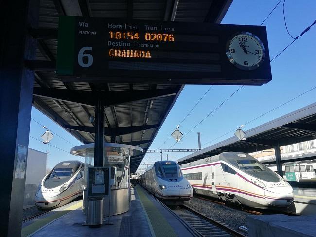 Estación de tren de Granada. 