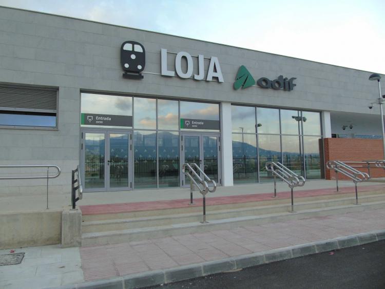 Estación de tren de Loja. 