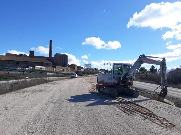 Obras para la supresión del paso a nivel.