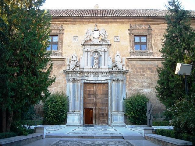 Hospital Real, sede del Rectorado de la UGR.