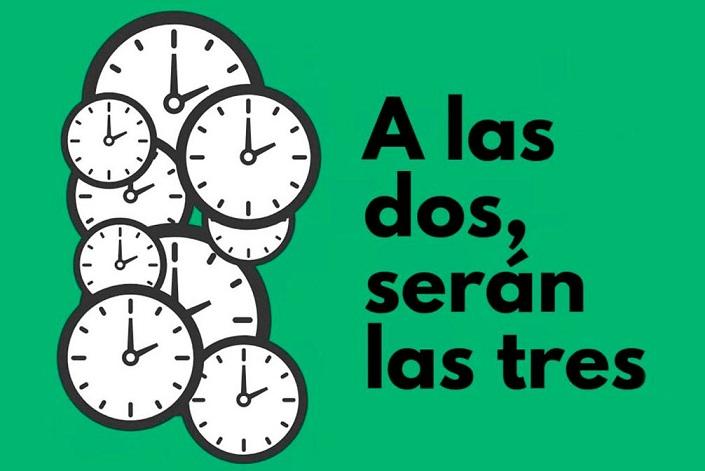 En la madrugada del próximo sábado al domingo se cambia al horario de verano.
