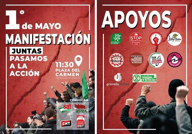 Cartel de la movilización.