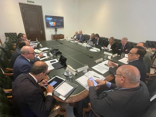 Imagen de archivo de una reunión del Consejo Andaluz Universitario.