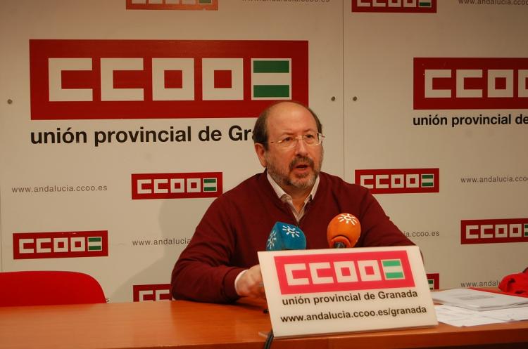 Juan José Giner, este lunes en rueda de prensa.