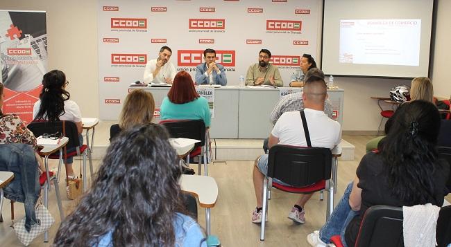 Asalblea de CCOO sobre la Zona de Gran Afluencia Turística.