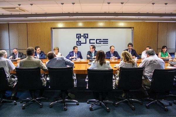 Junta directiva de la CGE.