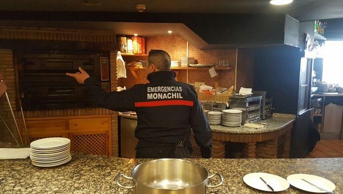 El domingo hubo un conato de incendio en el Restaurante Telecabina.