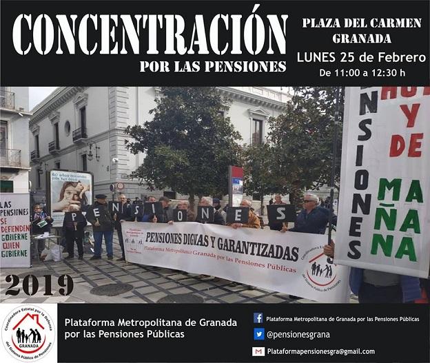 Cartel de la movilización.