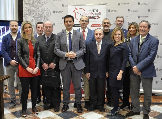 Presentación del congreso en el Ayuntamiento. 