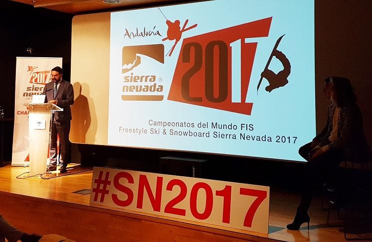 El consejero de Turismo y Deporte, Francisco Javier Fernández, durante la presentación en Madrid.