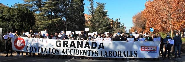 Concentración este martes por el trabajador fallecido en Fuente Vaqueros.