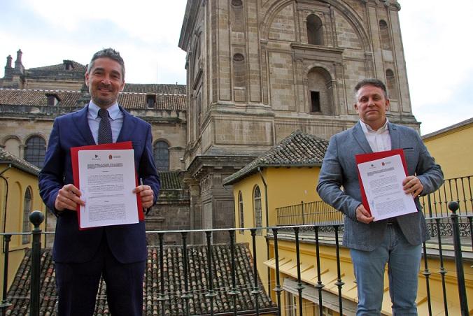 Manuel Olivares (izqda.) y Enrique Medina. 