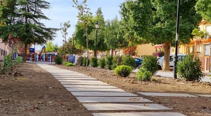 La actuación da continuidad a la realizada en 2019 y deja totalmente renovado el parque.