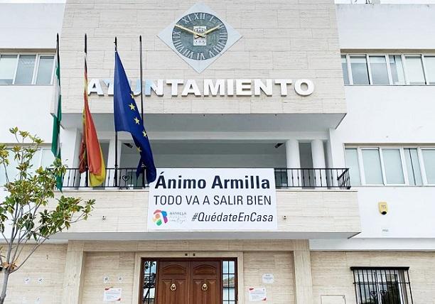 Fachada del consistorio armillero Fachada del consistorio armillero.
