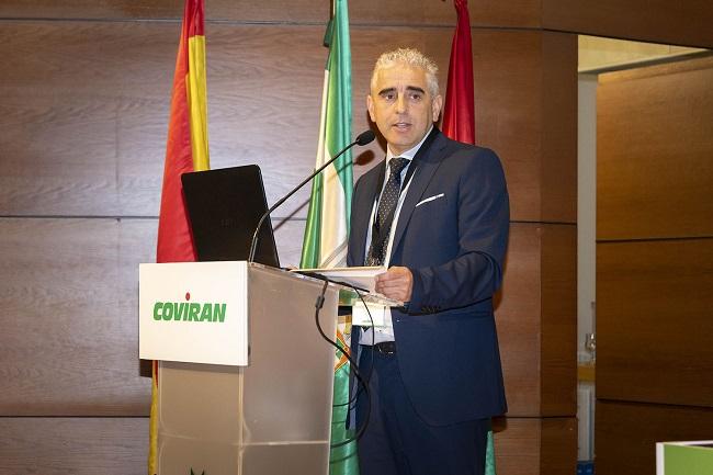 Rafael Cortés durante su intervención en la asamblea general de socios.