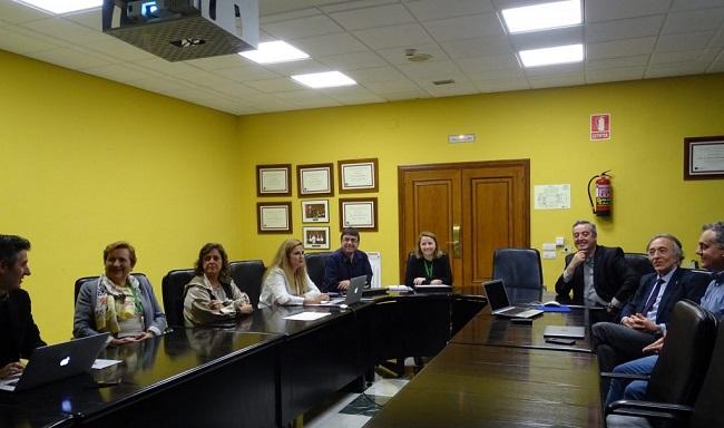 Reunión con la viceconsejera y la nueva directora de la EASP.