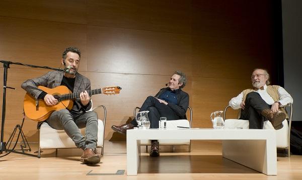 Jorge Drexler, Miguel Ríos y Juan Manuel García Ruiz.
