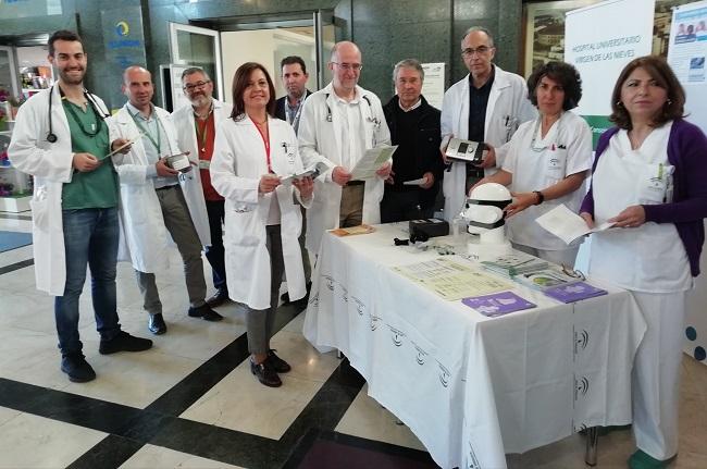 Equipo de Neumología del Virgen de las Nieves.