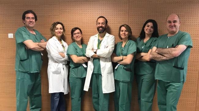 Equipo de la Unidad de Coloproctología del PTS.