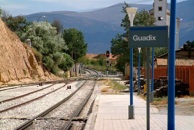 Estación de tren de Guadix.