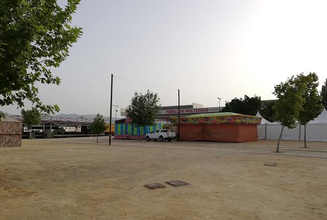 Recinto ferial de Huétor Tájar. Recinto ferial de Huétor Tájar.