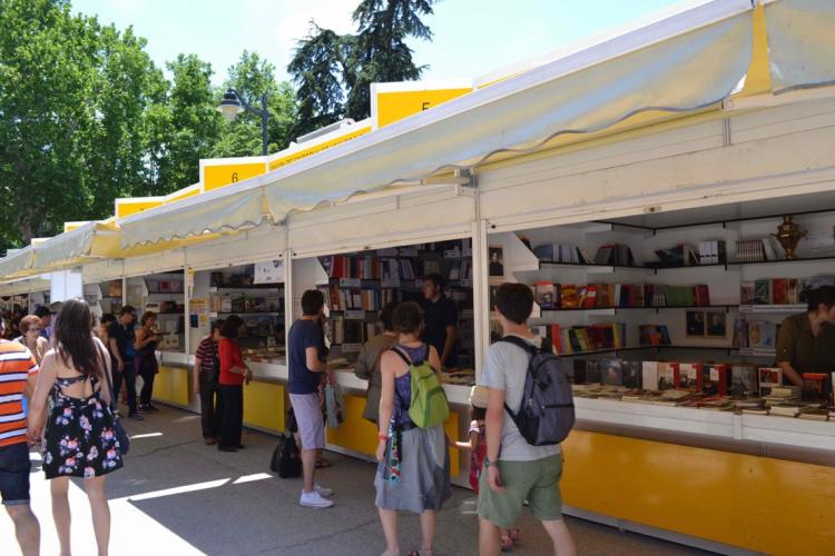 Imagen de la Feria del Libro de Madrid.