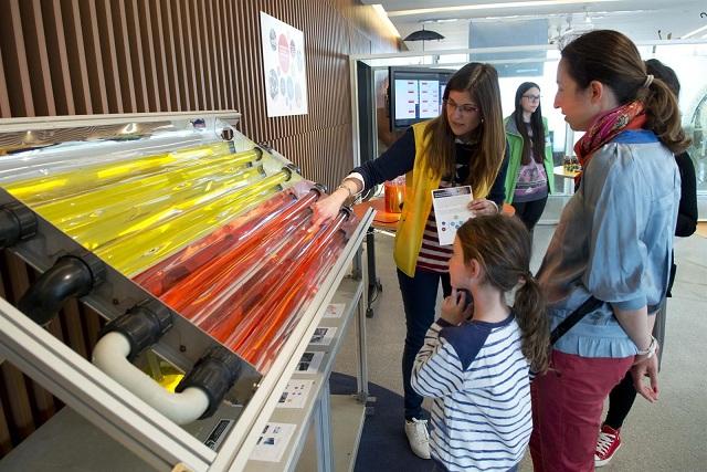 Las energías renovables son protagonistas en esta muestra.