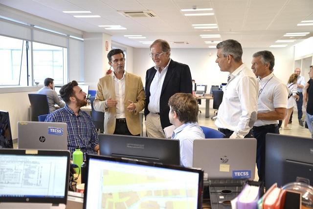 Visita institucional a la sede de Nokia en el PTS.