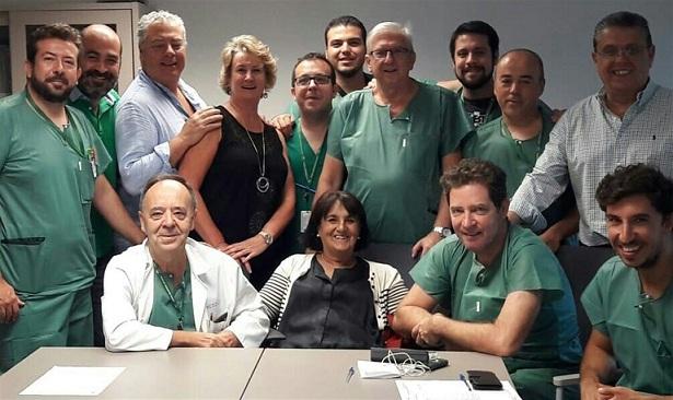 Personal de Urología del hospital San Cecilio del PTS. 