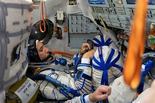 El astronauta Luca Parmitano.