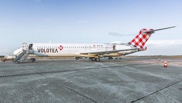 Volotea empleará aviones de 156 plazas en sus vuelos de Granada. 