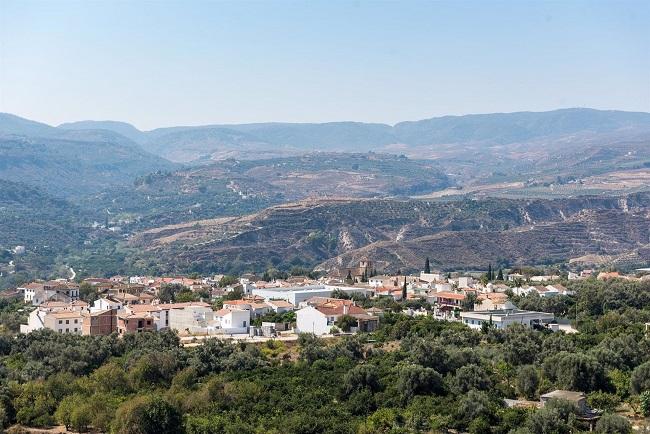 Valle de Lecrín, en la provincia de Granada.