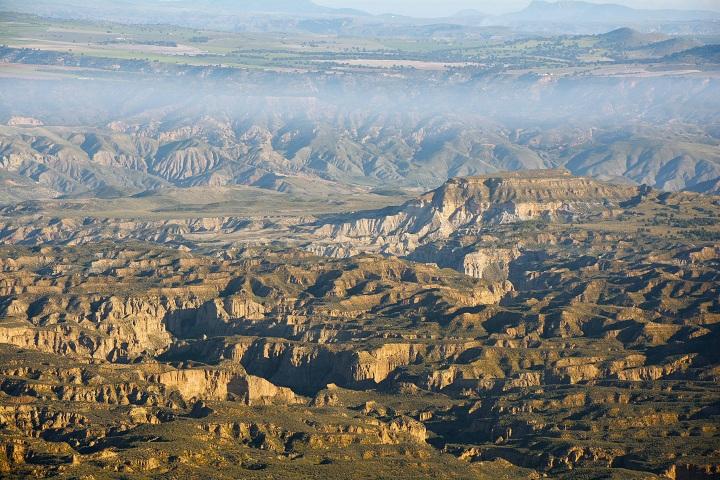 Uno de los paisajes que se pueden disfrutar en el Geoparque.