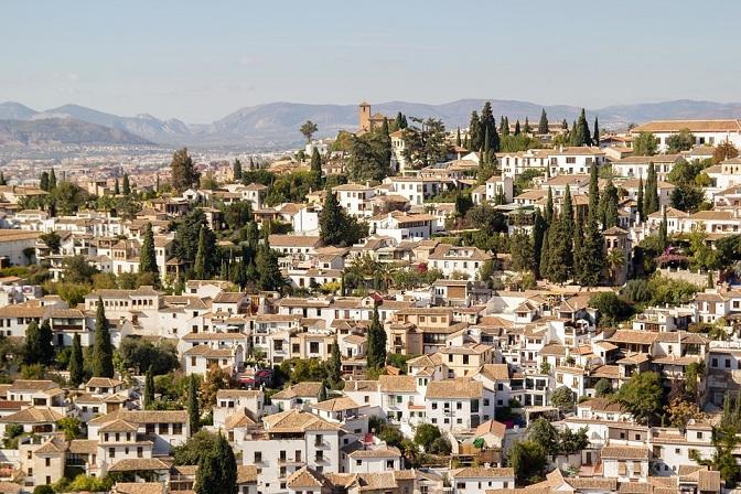 Vista del Albaicín.