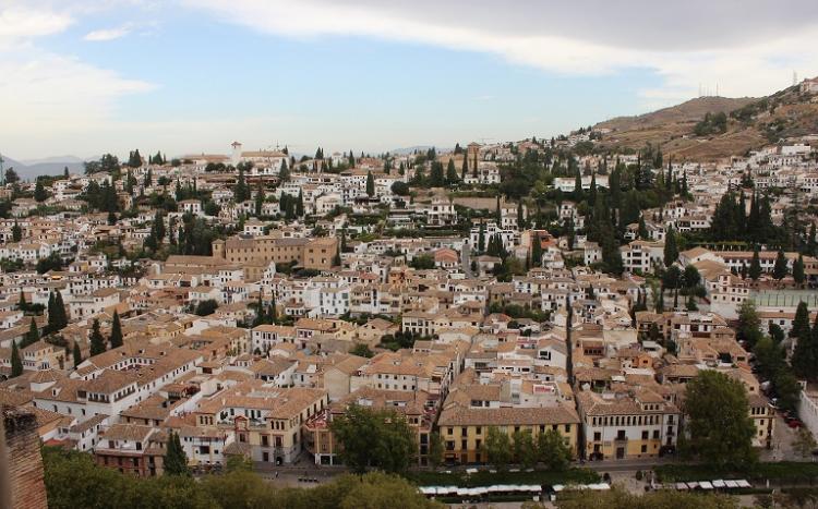 Vista del Albaicín.