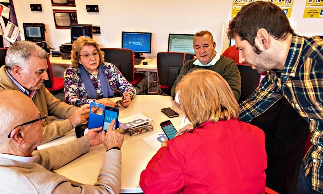 Una de las actividades de Guadalinfo.