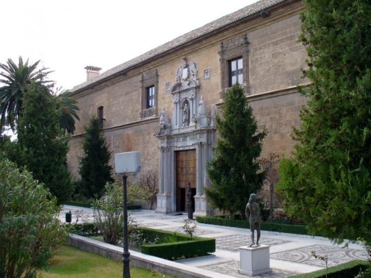 Hospital Real, sede del Rectorado de la UGR.