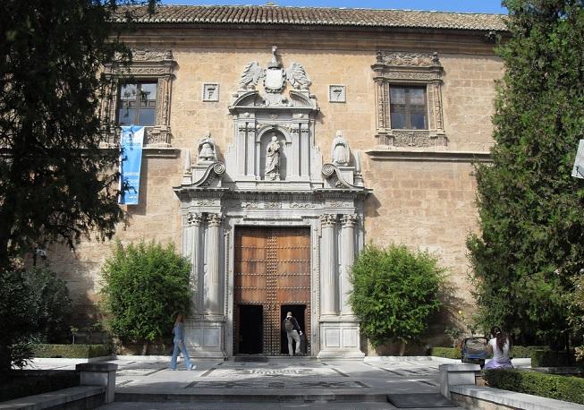 Hospital Real, sede del Rectorado de la UGR. 